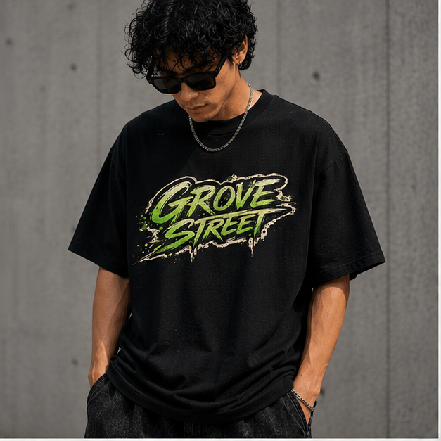 OVERSIZED T-SHIRT GTOVE STREET X GENZIFER PREMIUM CLOTHING