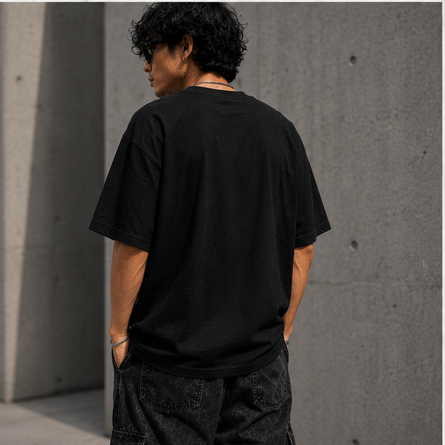 OVERSIZED T-SHIRT GTOVE STREET X GENZIFER PREMIUM CLOTHING