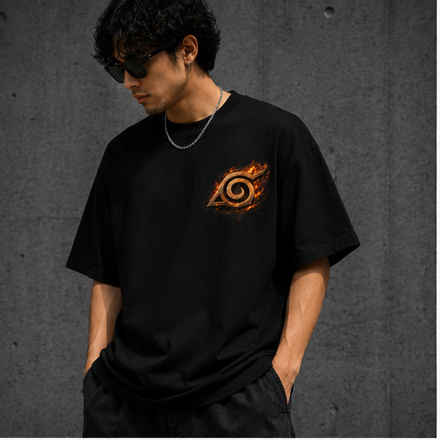 OVERSIZED T-SHIRT NARUTO BARYON GENZIFER CLOTHING PREMIUM